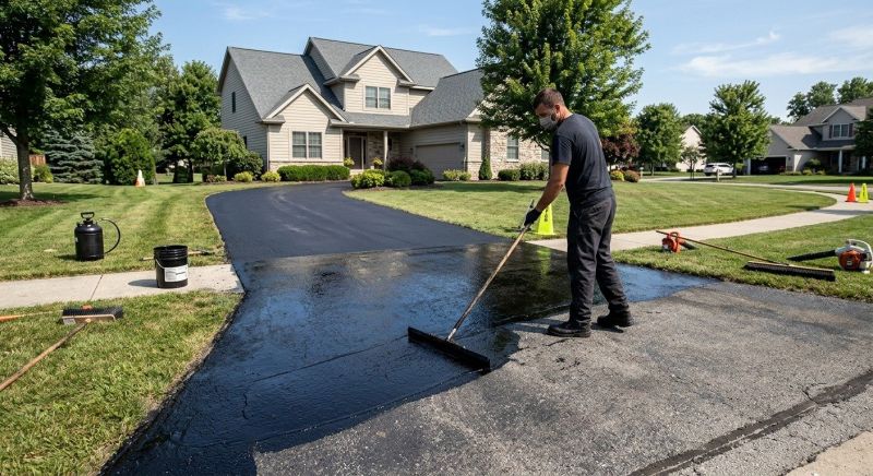 Asphalt Driveway Resurfacing in Columbus, OH
