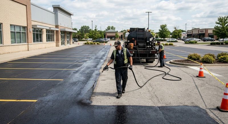 Asphalt Parking Lot Sealing in Fort Collins, CO