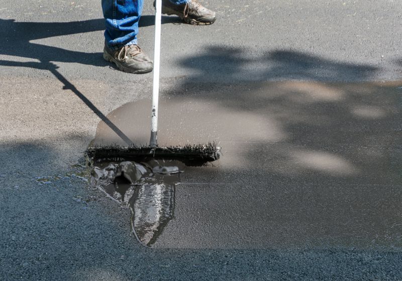 Asphalt Slurry Sealing in Greenville, SC