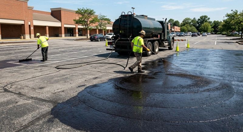 Commercial Asphalt Sealing in Tampa, FL
