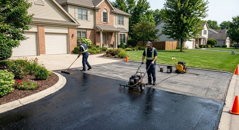 Driveway Sealcoating in Miami Dade County, FL