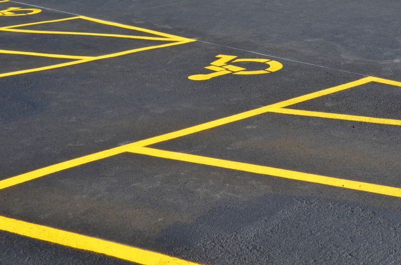 Parking Space Marking in Roswell, GA