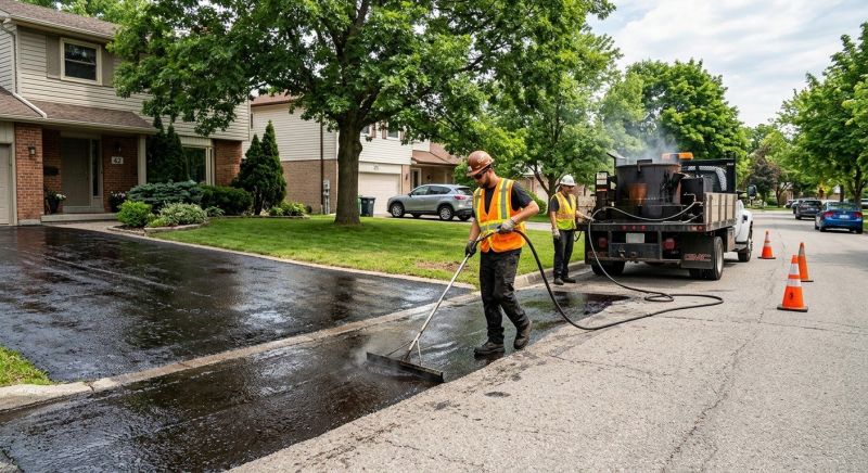 Blacktop Driveway Sealing in Tampa, FL